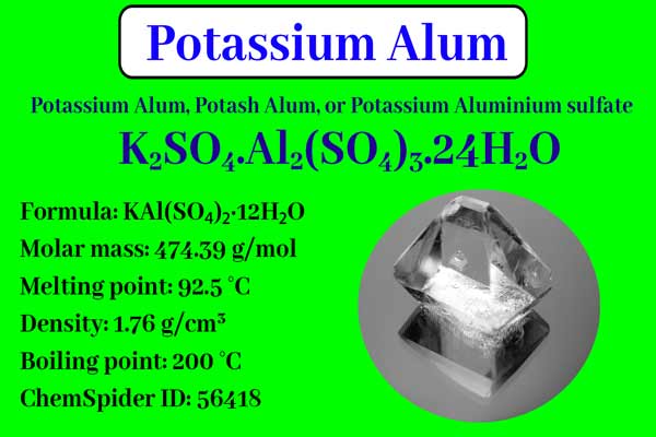 Potassium alum